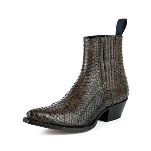 Mayura Boots Cowboy laarzen marie-2496- natural marron MARIE-2496-PYTHON NATURAL MARRON large
