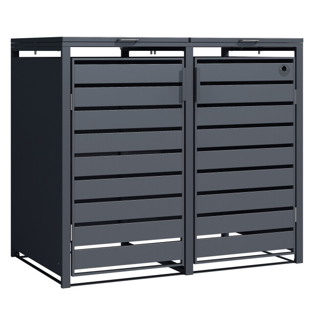 4gardenz ® containerombouw 2 kiko's kliko ombouw hoogwaardig materiaal - 3047775 large
