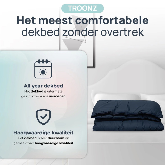 Troonz ® dreamscape dekbed zonder overtrek navy 3078453 large