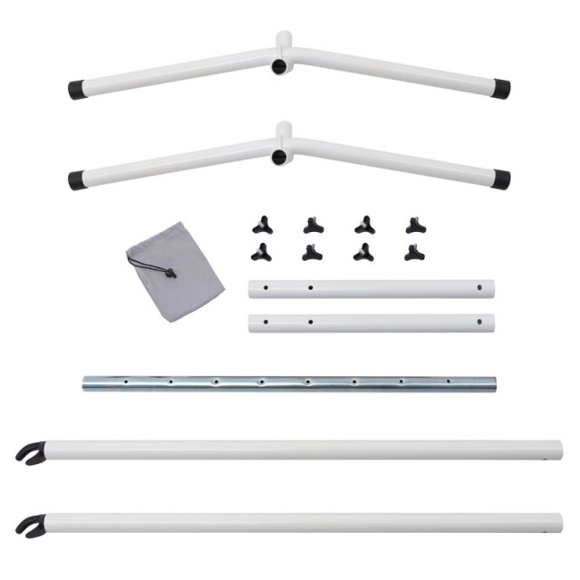Hanse® Stevige verstelbare hangmatstandaard staal 300-340x100 cm 150kg max 3068802 large