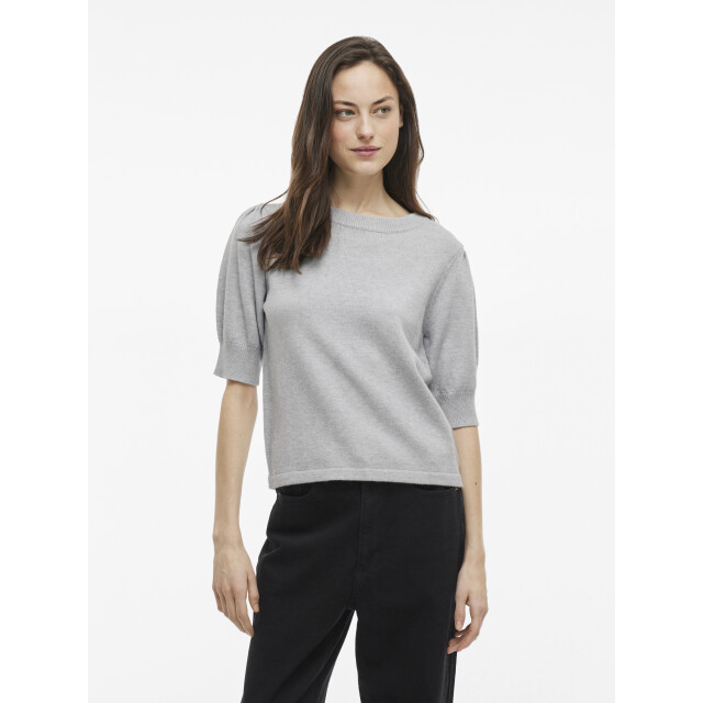 Vila Viril 2/4 sleeve o-neck knit top - 14105306 large