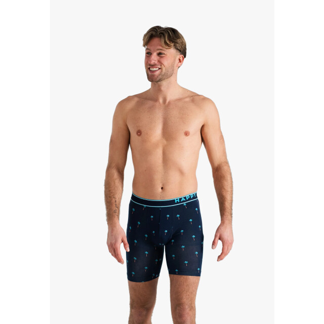 Happy Shorts Heren boxershorts met lange pijpen boxer briefs palm print 2-pack HS-J-870LONG large