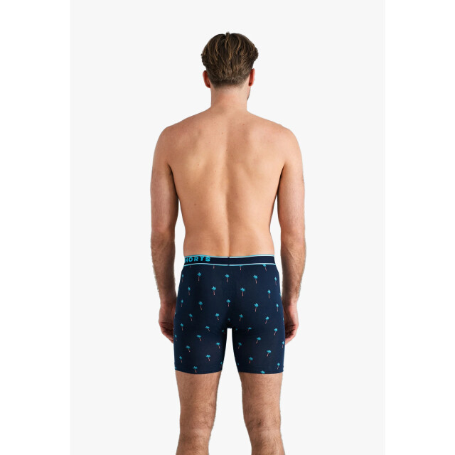Happy Shorts Heren boxershorts met lange pijpen boxer briefs palm print 2-pack HS-J-870LONG large