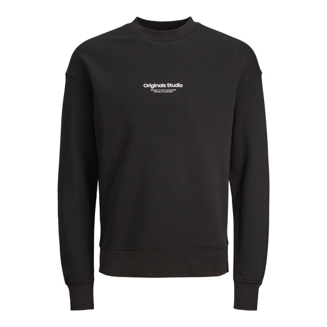 Jack & Jones Heren sweater trui jorvesterbro 12241694-Zwart large