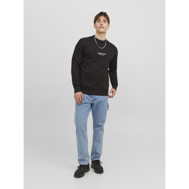 Jack & Jones Heren sweater trui jorvesterbro 12241694-Zwart large