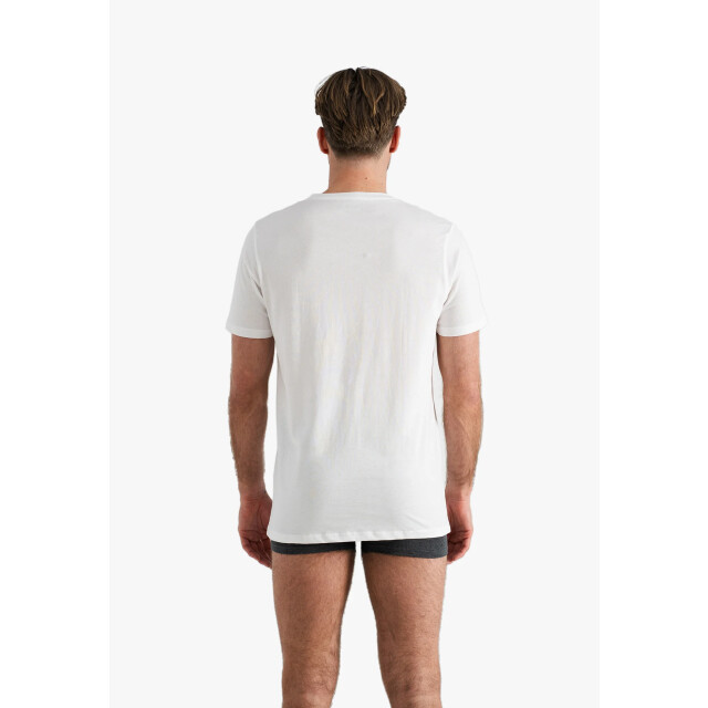 Phil & Co Heren ondershirt katoen t-shirt ronde hals 2-pack PH-TS-1 large