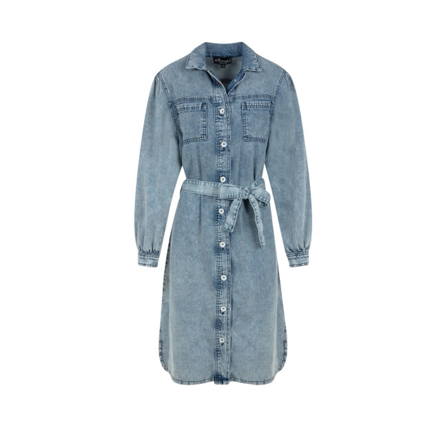Elvira Collections Dress noor blue denim 4420.35.0004 large