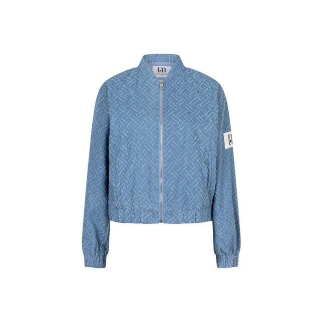Lofty Manner Bomber senna blue denim 4270.35.0005 large