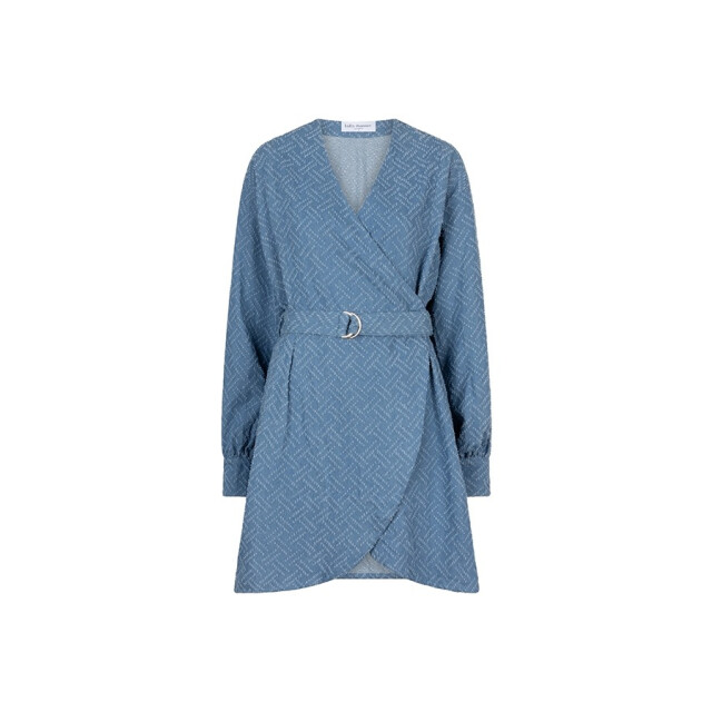 Lofty Manner Dress flore blue denim 4400.35.0002 large