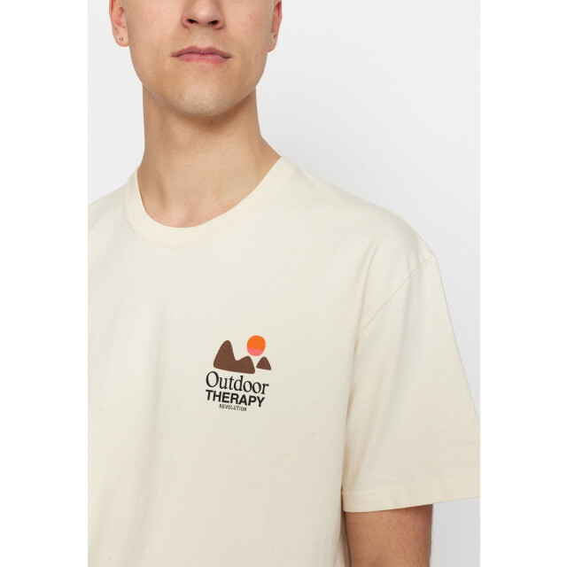 Revolution Printed t-shirt off white 1387 THE off white large