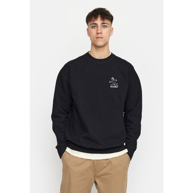 Revolution Printed crewneck black 2786 PET black large