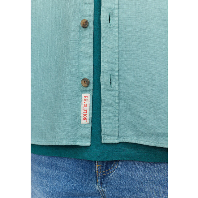 Revolution Casual shirt dust green 3997 dust green large