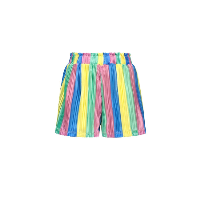 B.Nosy Zomer short meisjes multi streep plissee philou Y502-5606-997 large