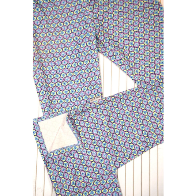 B.Nosy Zomer flair broek meisjes blauw/ aop phoebe Y502-5625-995 large