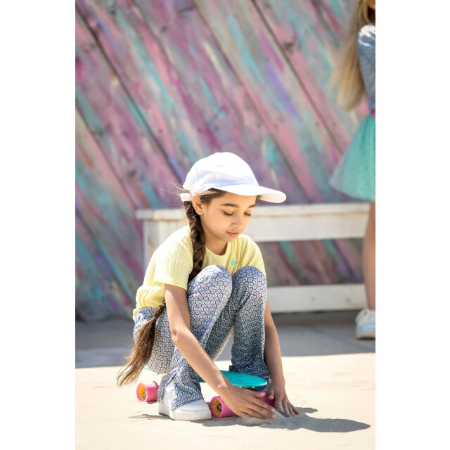 B.Nosy Zomer flair broek meisjes blauw/ aop phoebe Y502-5625-995 large