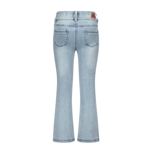 B.Nosy Zomer jeans flair broek meisjes denim palma Y502-5633-187 large
