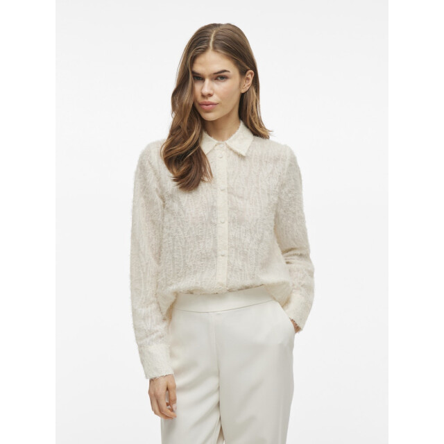 Vila vimillicent l/s shirt/r 14103817 birch 06615.198.0002 large