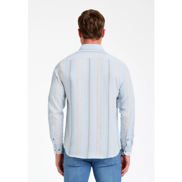 Gabbiano Heren overhemd 335547 4001 bright blue Gabbiano Overhemd 335547 4001BrightBlue large