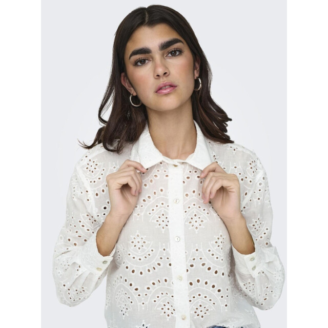 Only onlvalais l/s shirt wvn 15269568 cloud dancer 06541.198.0022 large