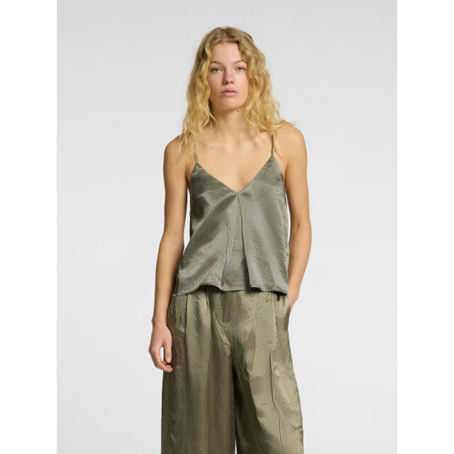 Selected Femme slfselene strap top b 16097102 vetiver 06010.940.0009 large