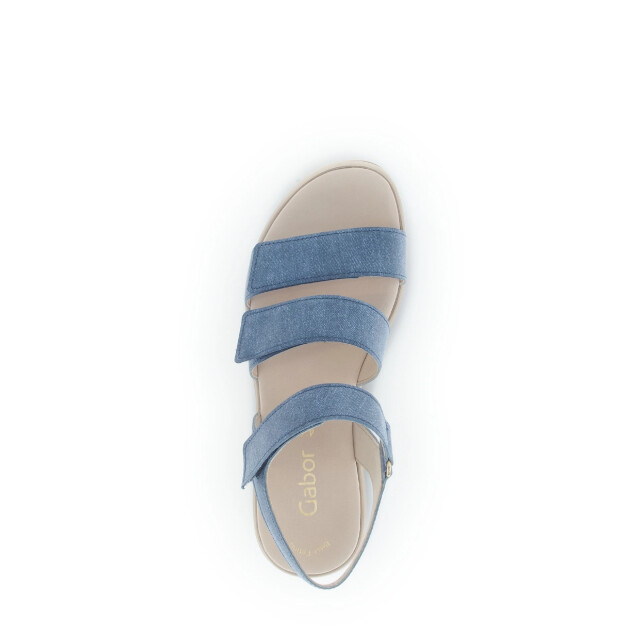 Gabor 64.620.36 Sandalen Blauw 64.620.36 large