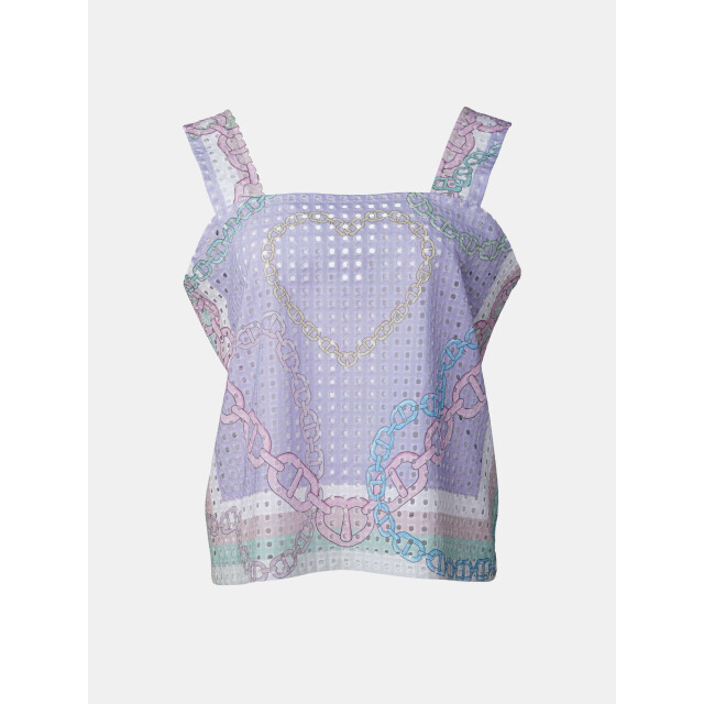 Mucho Gusto ® top pompeï ketting hart blauw elegantie MUCHO GUSTO® Top Pompeï Ketting Hart Blauw Elegantie large
