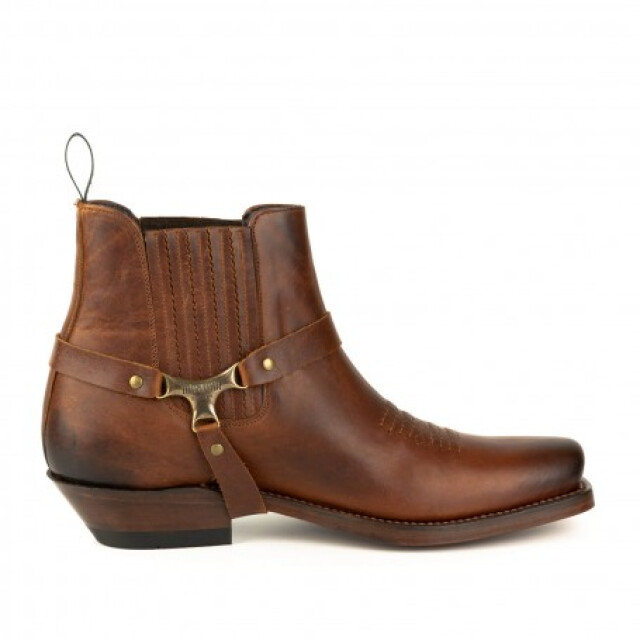 Mayura Boots Biker westernlaars 24-pull grass castaño 24-PULL GRASS CASTAÑO large