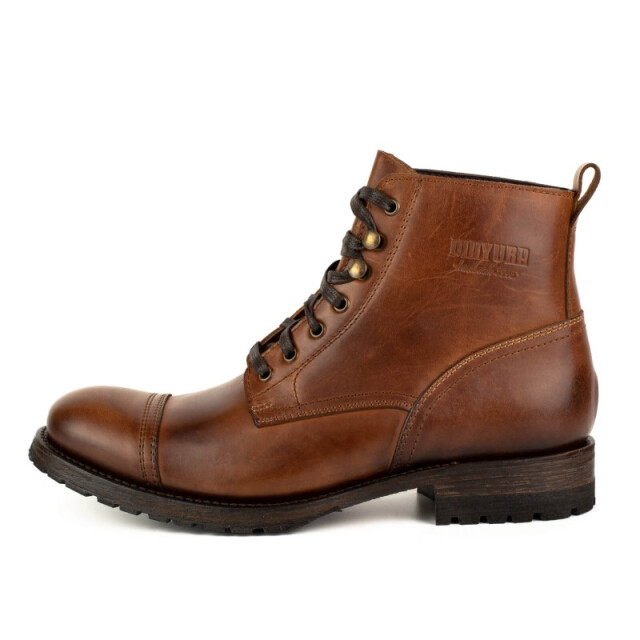 Mayura Boots Biker werk schoen 2478-alm-pull grass castaño 2478-ALM-PULL GRASS CASTAÑO large