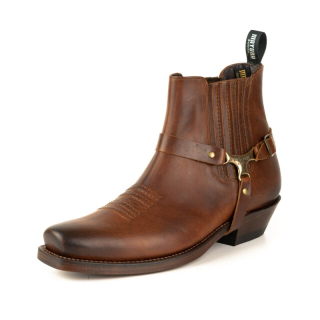 Mayura Boots Biker westernlaars 24-pull grass castaño 24-PULL GRASS CASTAÑO large