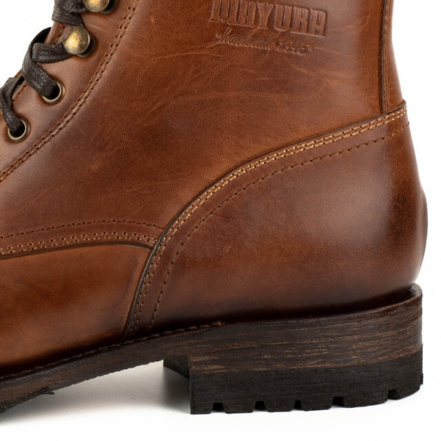 Mayura Boots Biker werk schoen 2478-alm-pull grass castaño 2478-ALM-PULL GRASS CASTAÑO large