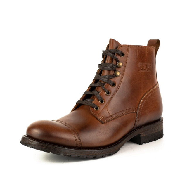 Mayura Boots Biker werk schoen 2478-alm-pull grass castaño 2478-ALM-PULL GRASS CASTAÑO large