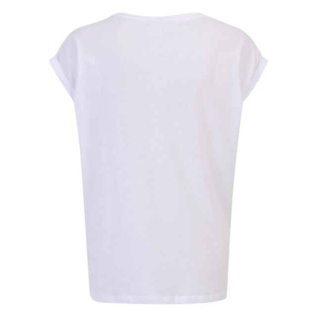 Urban Classics Dames verlengd schouder t-shirt (set van 2) UTTN736_blackwhite large