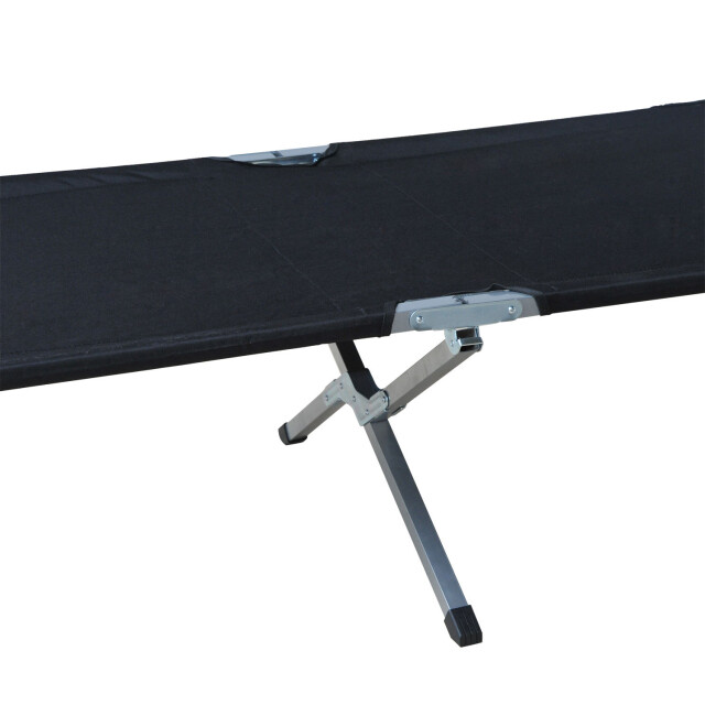 4goodz Campingbed stretcher veldbed 193x64x40cm met tas a20-029bk 3068384 large