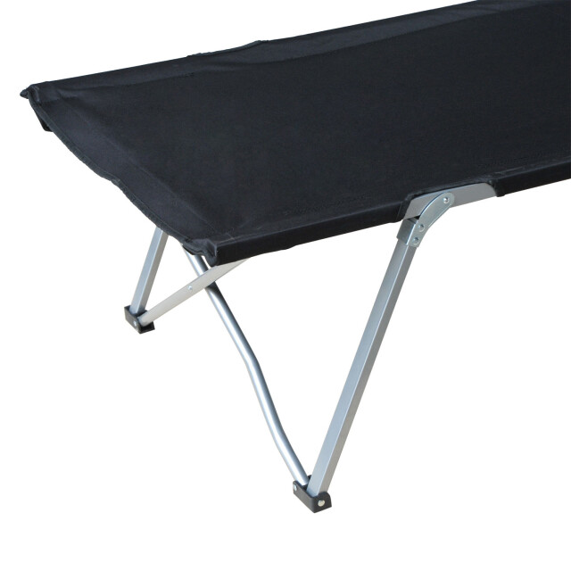 4goodz Campingbed stretcher veldbed 193x64x40cm met tas a20-029bk 3068384 large