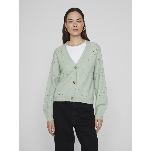Vila Viril v-neck l/s knit cardigan no 14102703 large