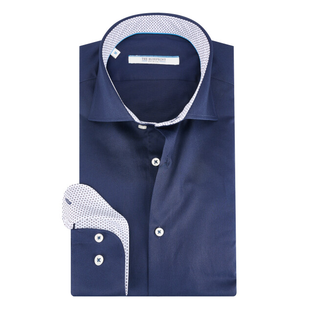 The Blueprint trendy overhemd met lange mouwen bp54-3 097725-001-M large