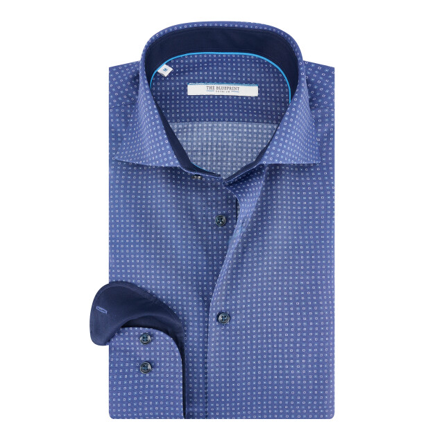 The Blueprint trendy overhemd met lange mouwen bp54-4 097726-001-L large