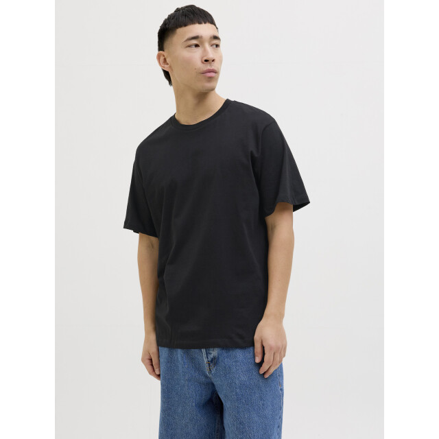 Jack & Jones Heren t-shirt jjhugo ronde hals effen 5-pack 12284199-4835912 large