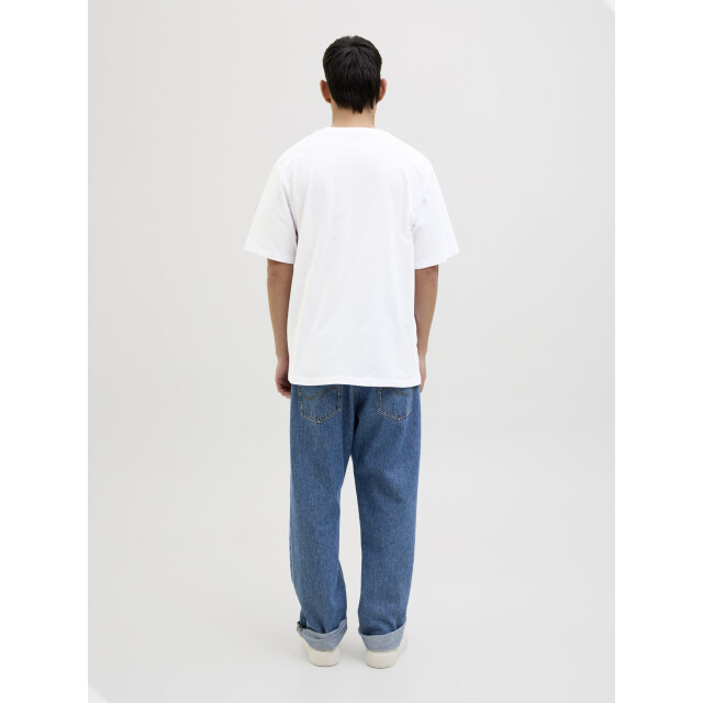 Jack & Jones Heren t-shirt jjhugo ronde hals effen 5-pack color 12284199-4835913 large
