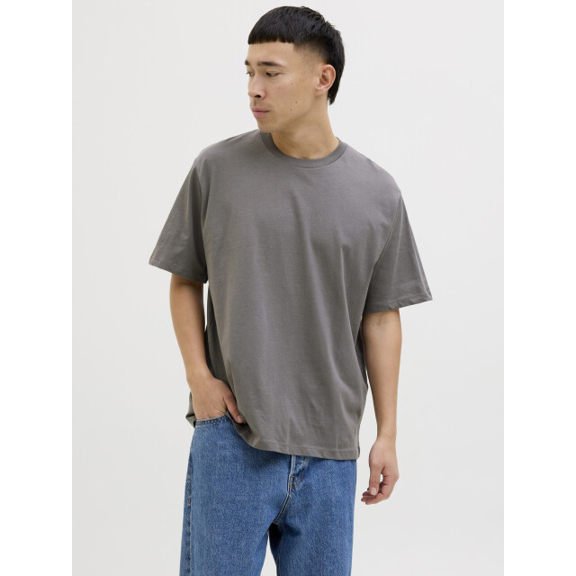 Jack & Jones Heren t-shirt jjhugo ronde hals effen 5-pack color 12284199-4835913 large