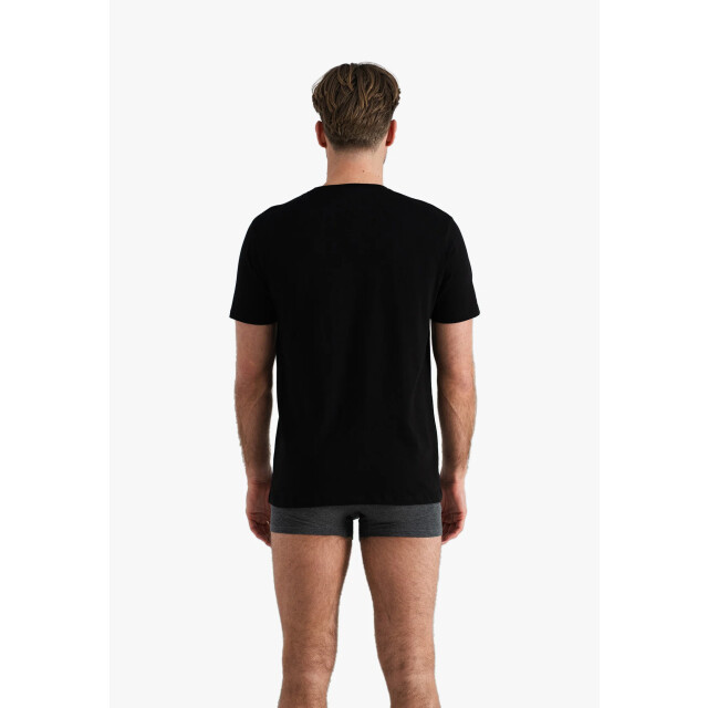 Phil & Co Heren ondershirt katoen t-shirt ronde hals 2-pack PH-TS-2 large