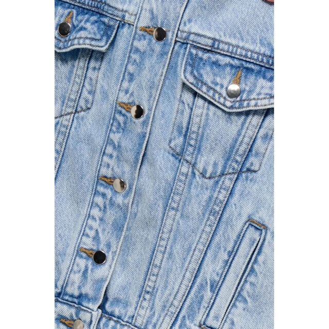 Only Zomer spijkerjas meisjes oversized fit licht denim kogbelieve 15344522 - Light Blue Denim - Kogbelieve large