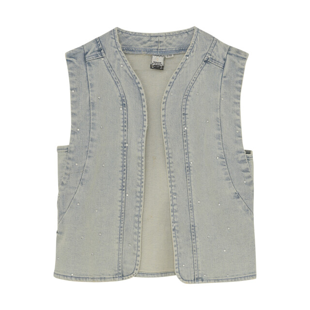 Indian Blue Zomer vest meisjes licht fancy 970110-7775-Light Denim Blue large