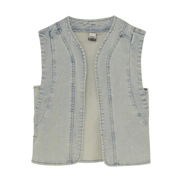 Indian Blue Zomer vest meisjes licht fancy 970110-7775-Light Denim Blue large