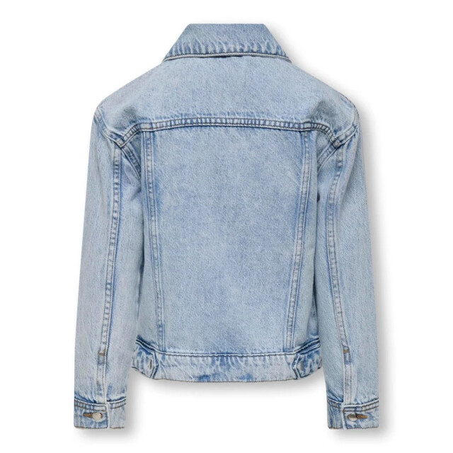 Only Zomer spijkerjas meisjes oversized fit licht denim kogbelieve 15344522 - Light Blue Denim - Kogbelieve large