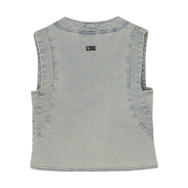 Indian Blue Zomer vest meisjes licht fancy 970110-7775-Light Denim Blue large