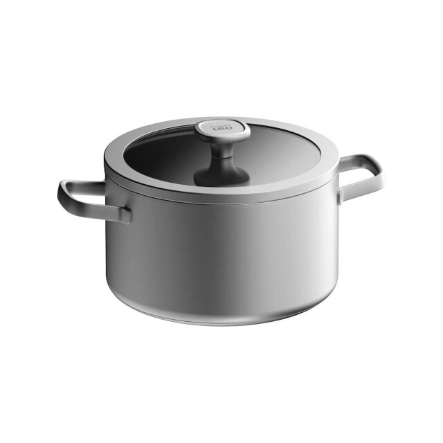 BergHOFF Leo pannenset graphite 5 delig + gratis stoominzet gerecycled rvs 6097225761766 large