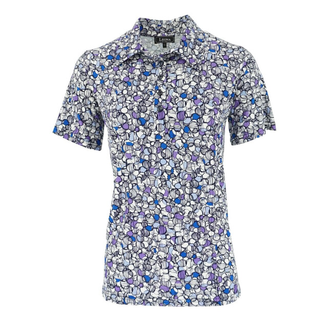 Leona per donna Leona polo-shits print Leona polo-shits print lila large