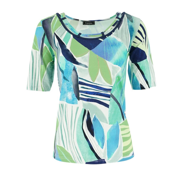 Leona per donna Leona shirt print Leona shirt print marine large