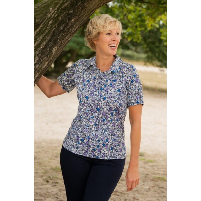 Leona per donna Leona polo-shits print Leona polo-shits print lila large